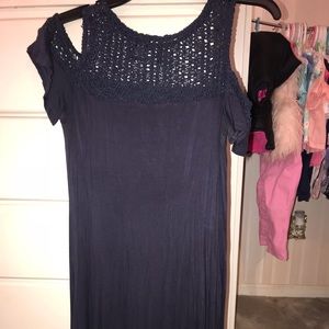 Summer navy dress